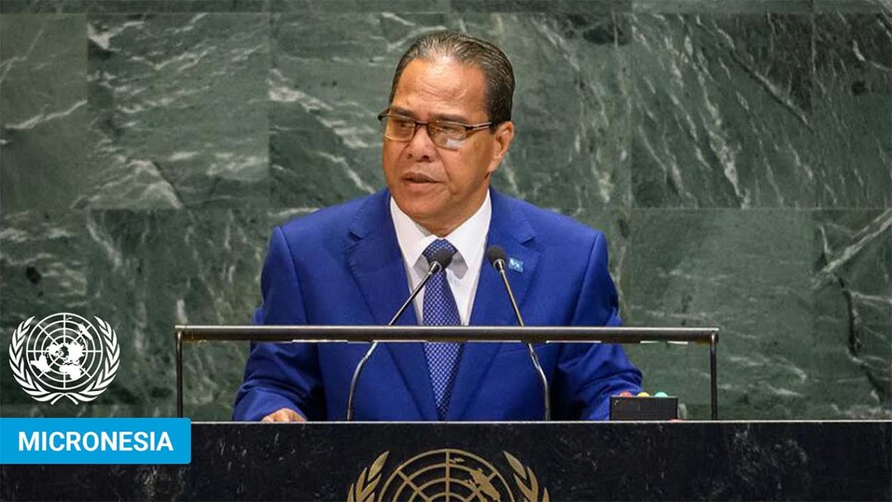 🇫🇲 Micronesia -  President Addresses United Nations General Debate, 80th Session | #UNGA