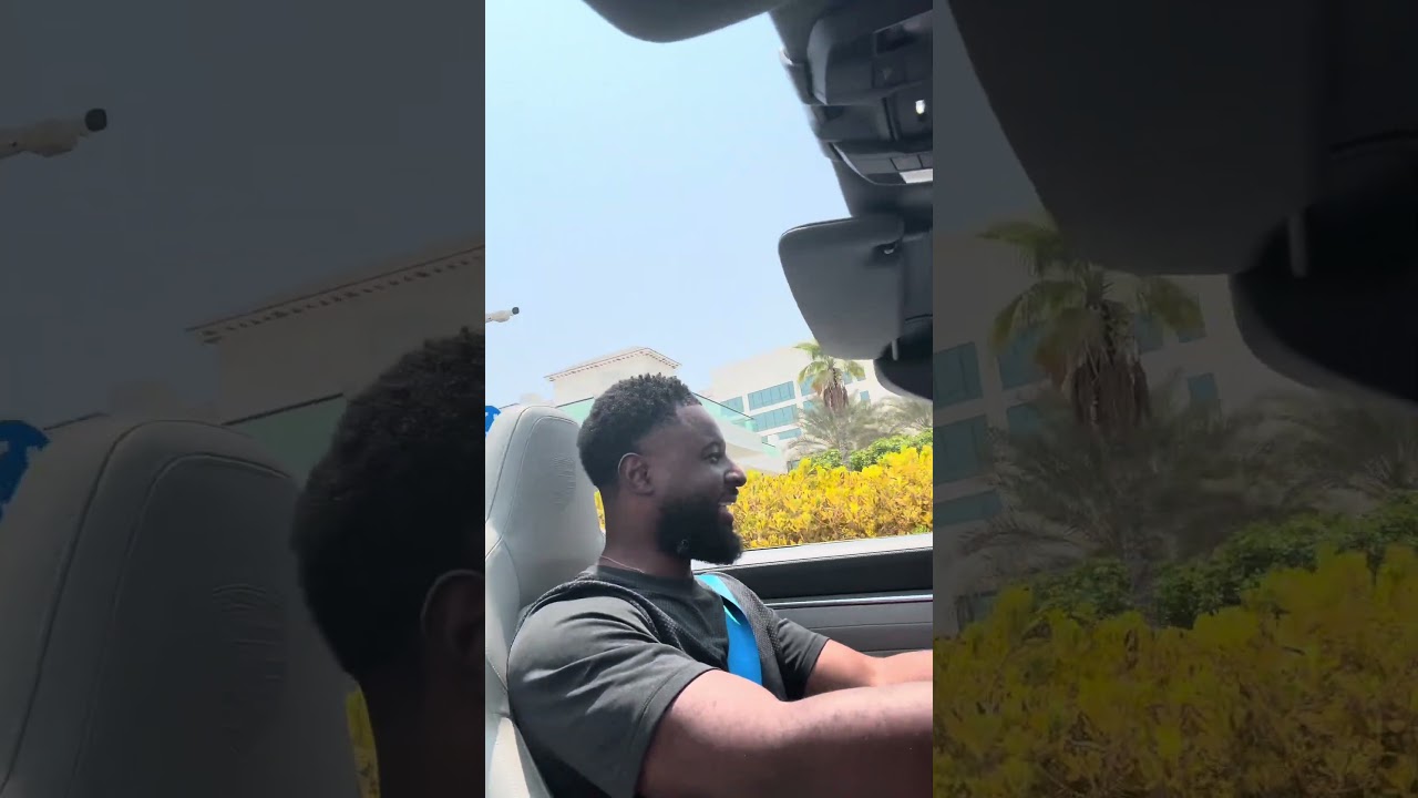 TOOK MY 🇬🇭 DAD IN LAW FOR A SPIN IN PORSCHE IN DUBAI… TOO FUNNY 🤣🤣🤣