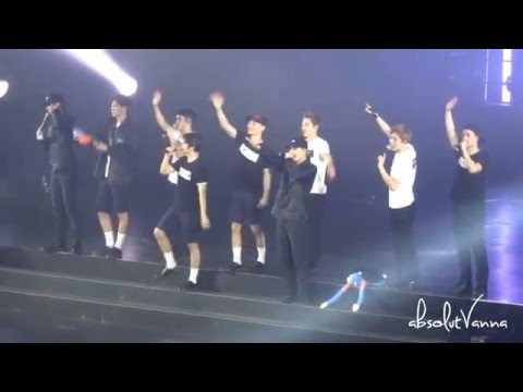 160110 EXO Ending Talk (EXO’luXion in Singapore)