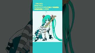 - 『TRILOGY』のクロスフェード16曲を1分にまとめてみた #shorts #初音ミク #マジカルミライ