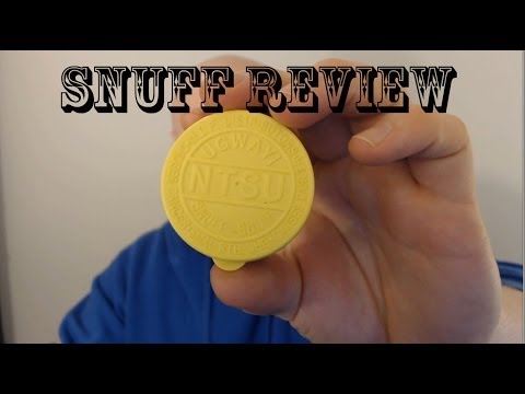 NTSU Black - Nasal Snuff Review