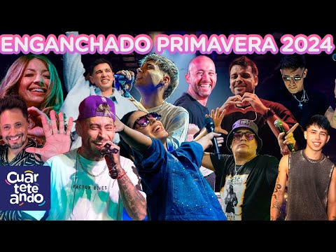 ENGANCHADO PRIMAVERA 2024 🌹☀️🎶 LO MEJOR DEL CUARTETO