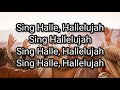 Sing Hallelujah - Paul Wilbur - Lyrics