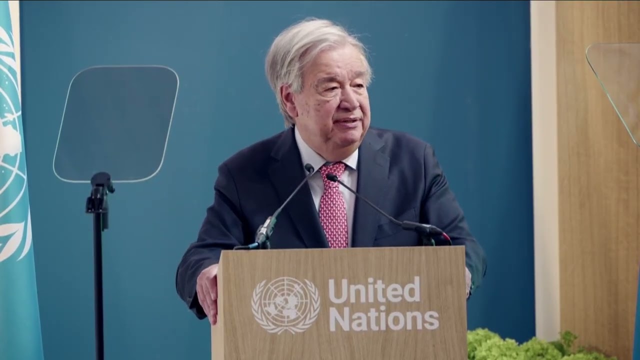 UN Secretary-General Launches AI Environmental Transparency Initiative