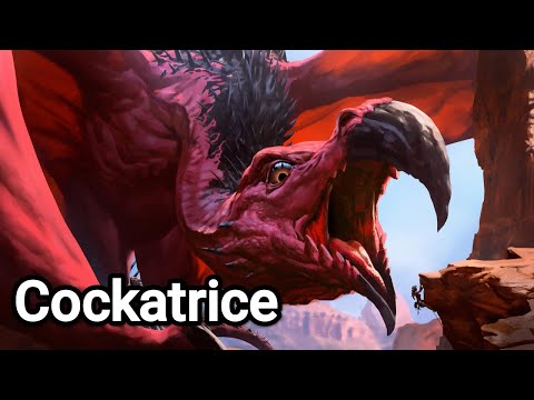 The Cockatrice: Legendary Creature Related to the Basilisk - Mythology and Folklore
