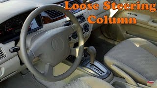 Loose steering column - How to fix