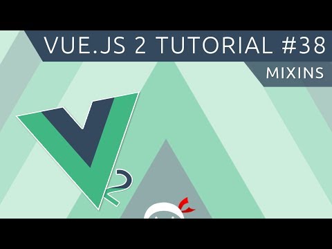 Vue JS 2 Tutorial 38 Mixins