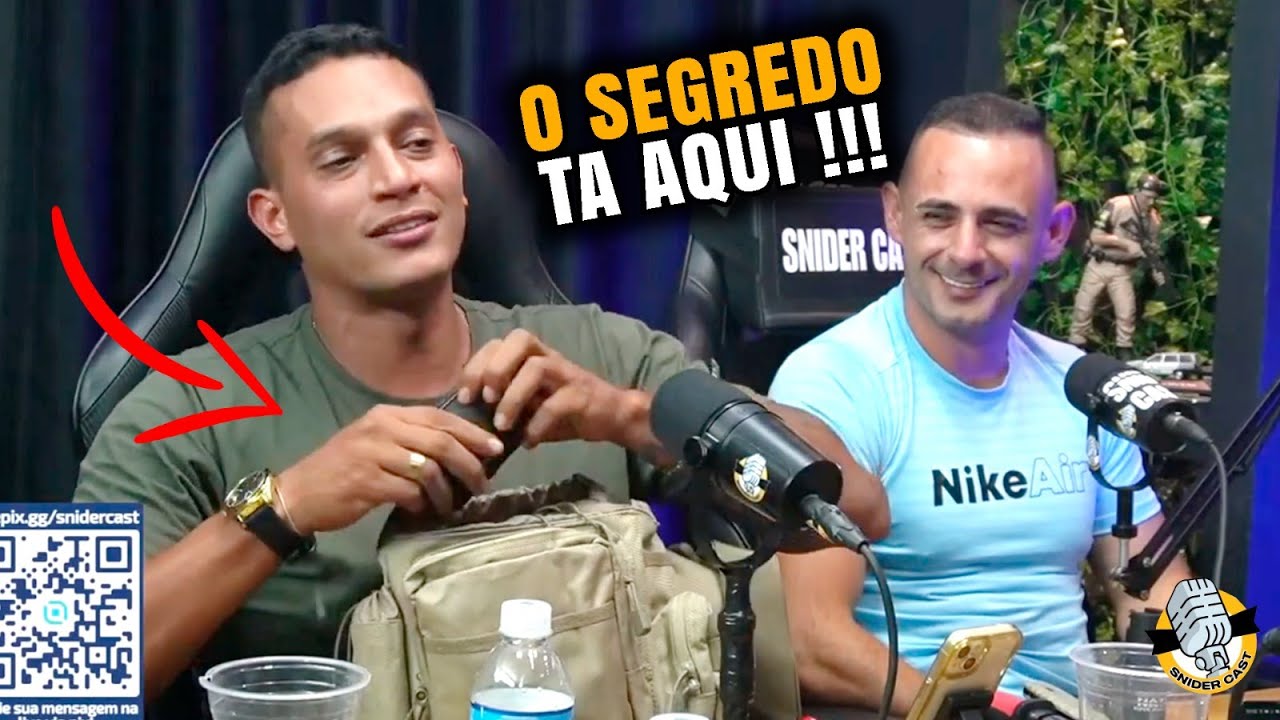 SD CORRÊA MOSTROU TUDO QUE CARREGA NA SUA BOLSA TÁTICA