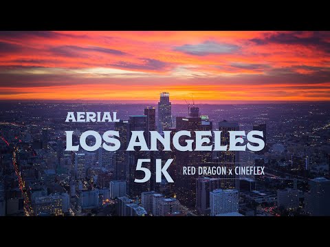 5K Aerial over Los Angeles with Cineflex and RED Dragon