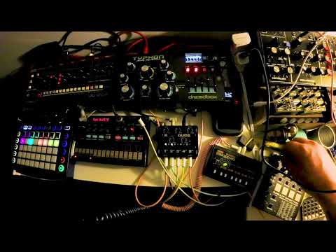 Ambient Cyberpunk Space Synth Jam - Analog Synths, Fm Synth, 8-bit Synth & more