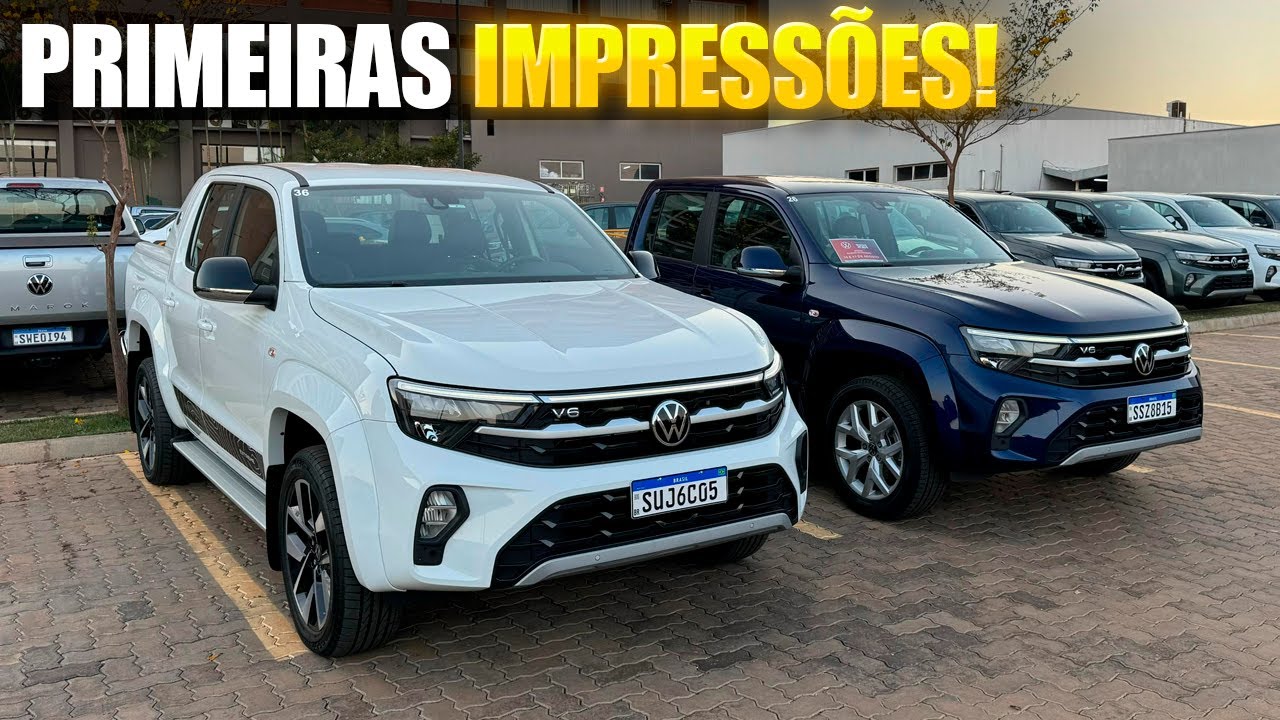 NOVA AMAROK V6 BRASILEIRA!! VERSÕES, PREÇOS E DETALHES DA EXTREME E HIGHLINE