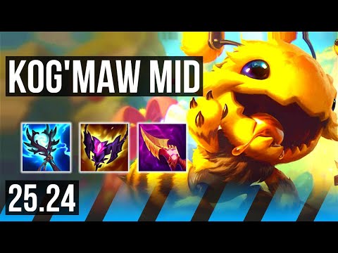 KOG'MAW vs YONE (MID) | NA Master | 25.24