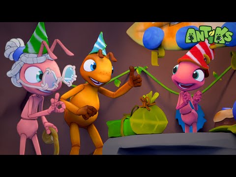 Hadiah yang Sempurna🎁 | ANTIKS Indonesia | Kartun Anak | BARU 2024 | Petualangan Semut ANTIKS