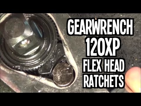 Gearwrench 120XP Flex Head Ratchets