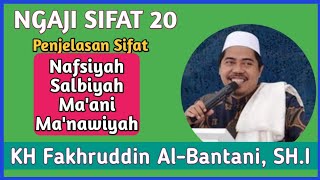 Download lagu [TAUHID] Sifat Nafsiyah Salbiyah Ma'ani Ma'nawiyah - Sifat 20 Allah - KH Fakhruddin Al Bantani mp3