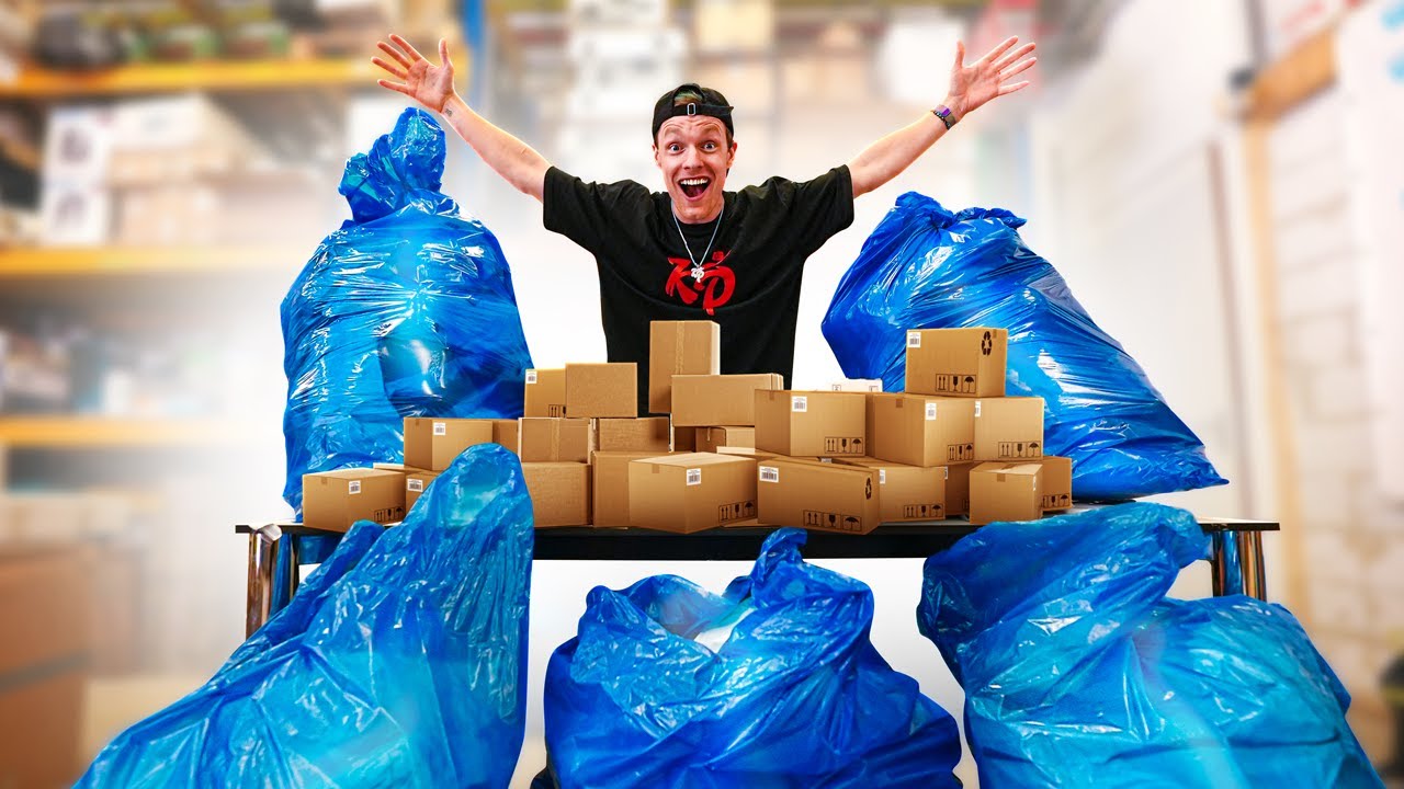 IK KOOP VOOR €250 VERLOREN ALIEXPRESS PAKKETJES!😱 #2809