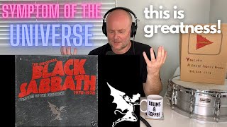Drum Teacher Reaction: BLACK SABBATH | Symptom of the Universe | THIS IS GREATNESS!