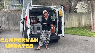 CAMPERVAN UPDATES - GETTING VAN READY FOR NEXT ROADTRIP - CHANGING SOME THINGS