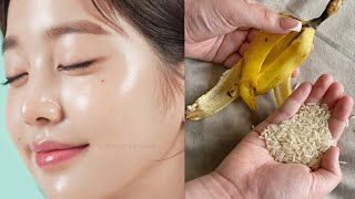 Banana Peel & Rice Will Make You Look 20 Years Younger No Matter What Age, Antiaging Remedy