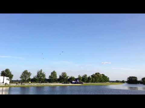 Bundeswehr-Hubschrauber / Hochwasser 2013 / Dömitz