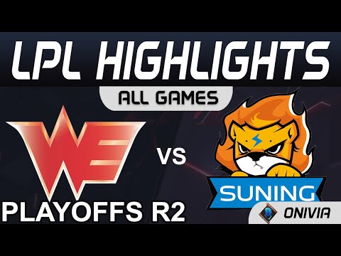 WE vs SN Highlights ALL GAMES LPL Spring Playoffs R2 2021 Team WE vs Suning by Onivia
