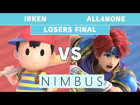 Nimbus 55 - Irken (Ness) vs. CK | All4None (Roy) Losers Final - Smash Ultimate