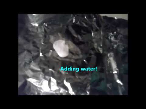 Gallium (III) chloride vs aluminum foil!