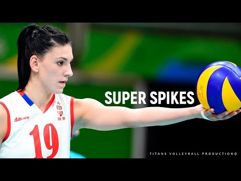 Tijana Boskovic - Powerful Volleyball Spikes 2019
