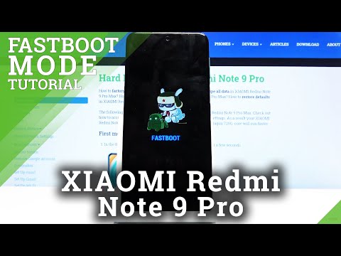 XIAOMI Redmi Note 9 Pro Fastboot-Modus
