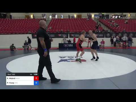 78 Kg Round 2 - Kevin Hejnal, Modesto Wrestling Academy Vs Peter Haag, Chicago Wrestling Club Acda