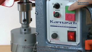 Magnetická vrtačka KARNASCH KATV 100