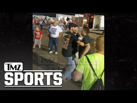 Watch Tony Stewart Punch Heckling Fan In The Face At Racetrack
