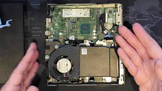 Opening up a Dell Optiplex 7050 Micro Form Factor (MFF)