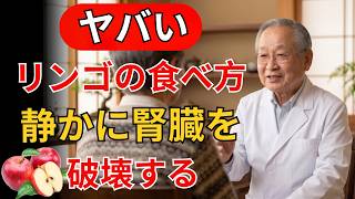 | 健康習慣 のつもりが腎臓を壊す？60代から絶対見直したいリンゴの食べ方とは🍎