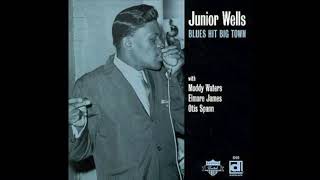 Blues Reviews: Junior Wells  - Blues Hit Big Town, 1998