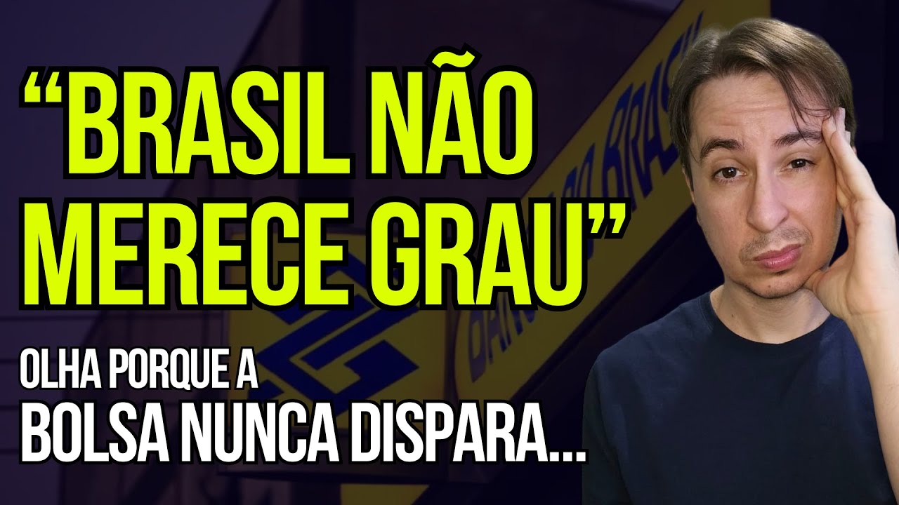 "Problemas Estruturais no Brasil" diz Fitch, Bolsa nunca dispara por isso. Novas Sanções dos EUA?
