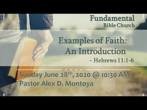 Special FFBC LiveStream Sunday - June 28, 2020