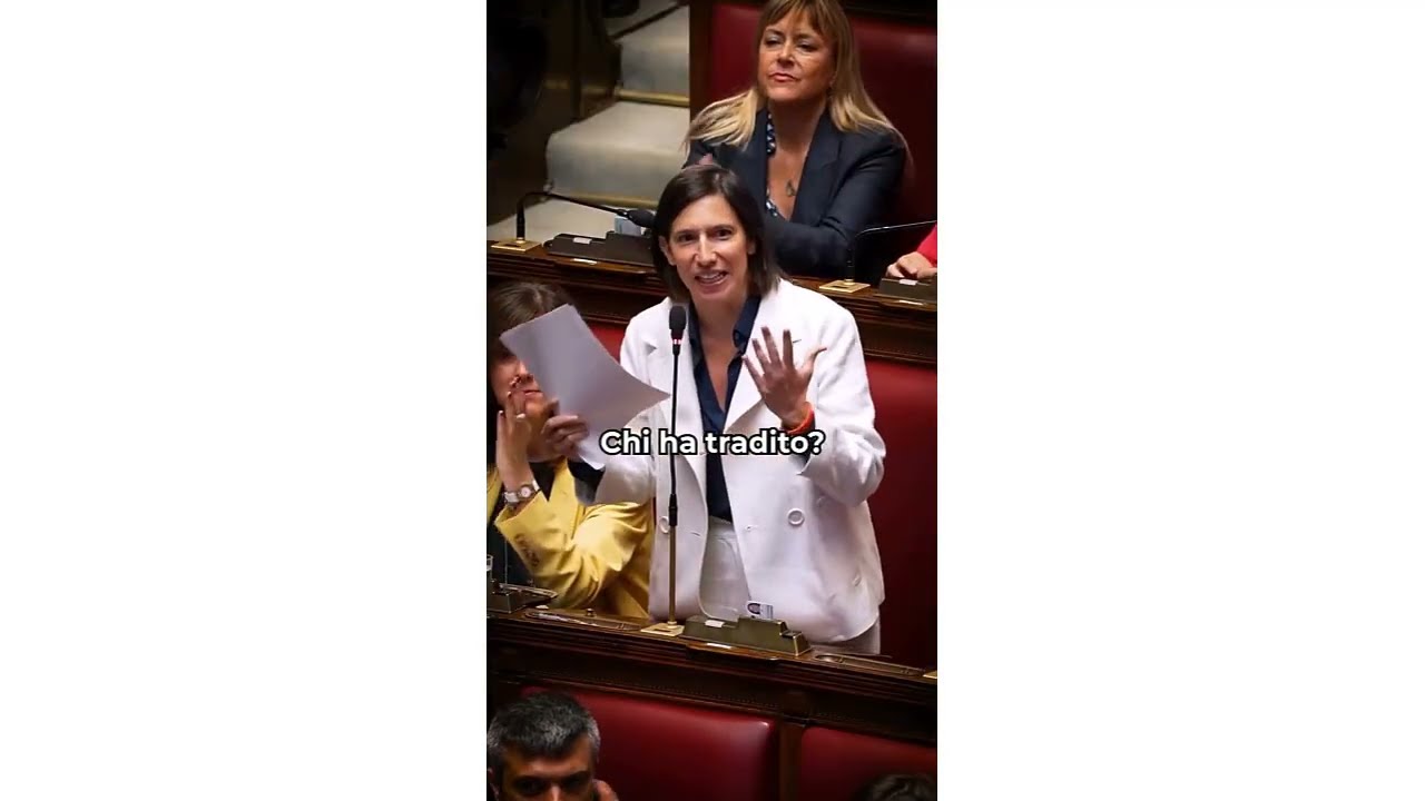 ELLY SCHLEIN: "QUESTA NON È PIÙ UNA MAGGIORANZA, È UN COLABRODO"