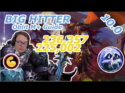 Big Hitter 2H Obliteration Frost DK M+ Guide (Dragonflight 10.0)