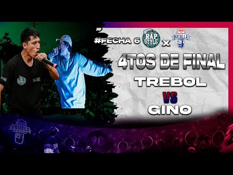 GINO vs TREBOL -4tos- Clasificatoria RED BULL Rapstyle Sjl (Fecha #6)