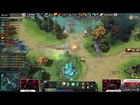 J STORM vs SERENITY   GRAND FINAL   WSOE 2019 DOTA 2