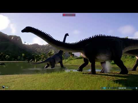 Diplodocus Jurassic World Evolution 2
