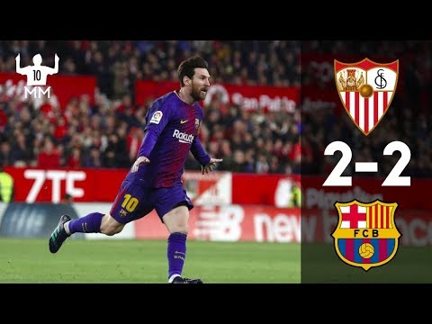 Sevilla vs Barcelona 2-2 - Full Extended HIGHLIGHTS HD - La Liga 03/31/2018 - by MessiMastrclass