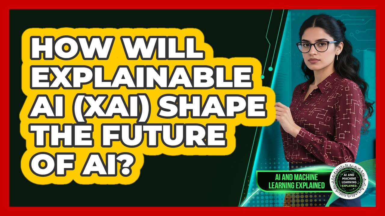 How Will Explainable AI (XAI) Shape The Future Of AI? - AI and Machine Learning Explained