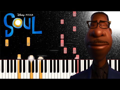 Epiphany - Pixar Soul Soundtrack piano tutorial