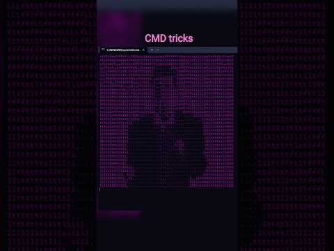 Windows CMD tricks. 'Me: Just testing commands… CMD: Picasso mode activated 🧑🎨💻'#cmd #ytshorts