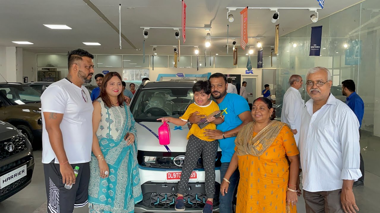 Taking Delivery of  My New Car !! Tata Nexon EV Max !!  BoyWhoRules !! EVMAX !! #tatanexonevmax