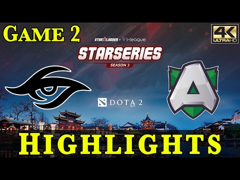 Dota 2 | Team Secret vs. Alliance (Game 2) | StarLadder I-League Season 3