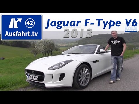 2013 Jaguar F-Type V6 - Probefahrt und erster Test / Review