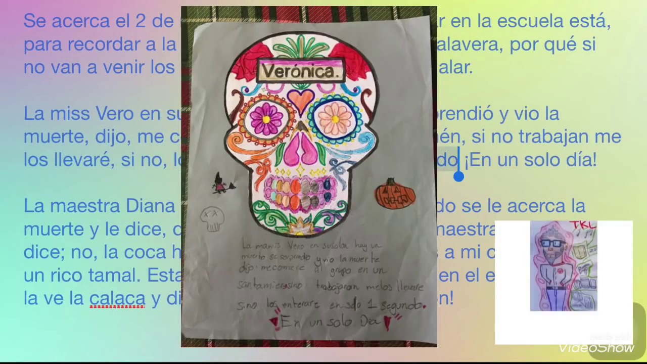 Calaveras literarias para las maestras.